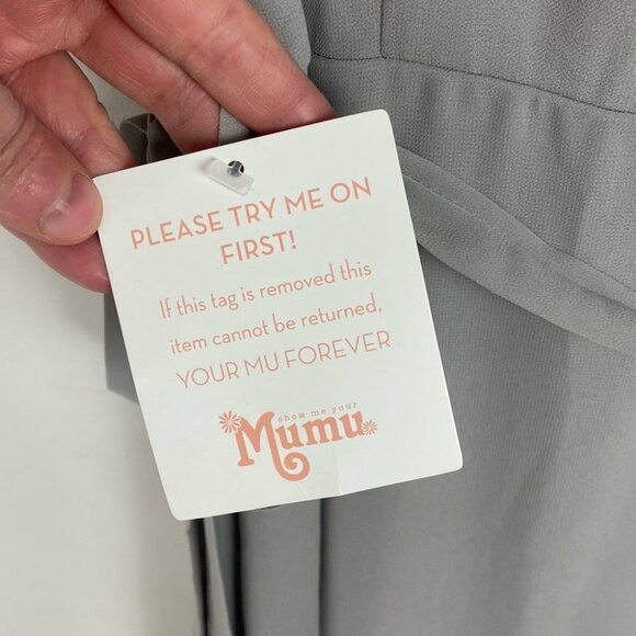 NWT Show Me Your Mumu Noelle Flutter Maxi Wrap Dress Size 2X New With Tags Boho - Picture 5 of 9